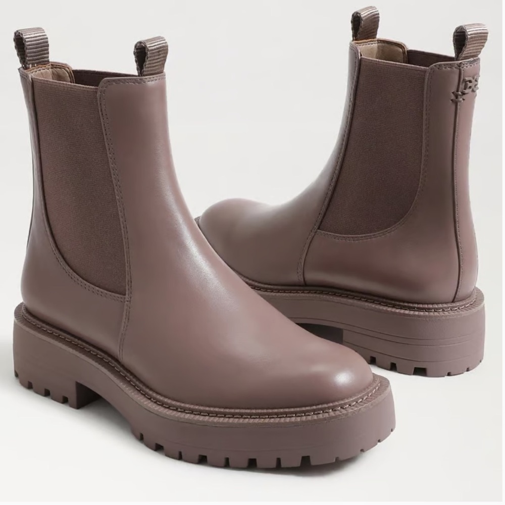 New Sam Edelman LAGUNA CHELSEA BOOT Waterproof Boots Sz 8.5 - Picture 2 of 12